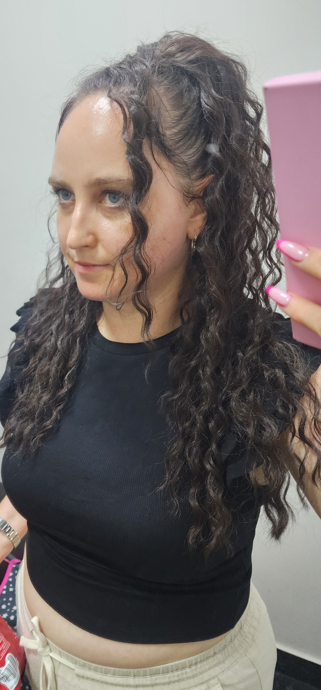 Tamno Smeđa │ Afro │ 80cm │ Rep na mrežicu photo review