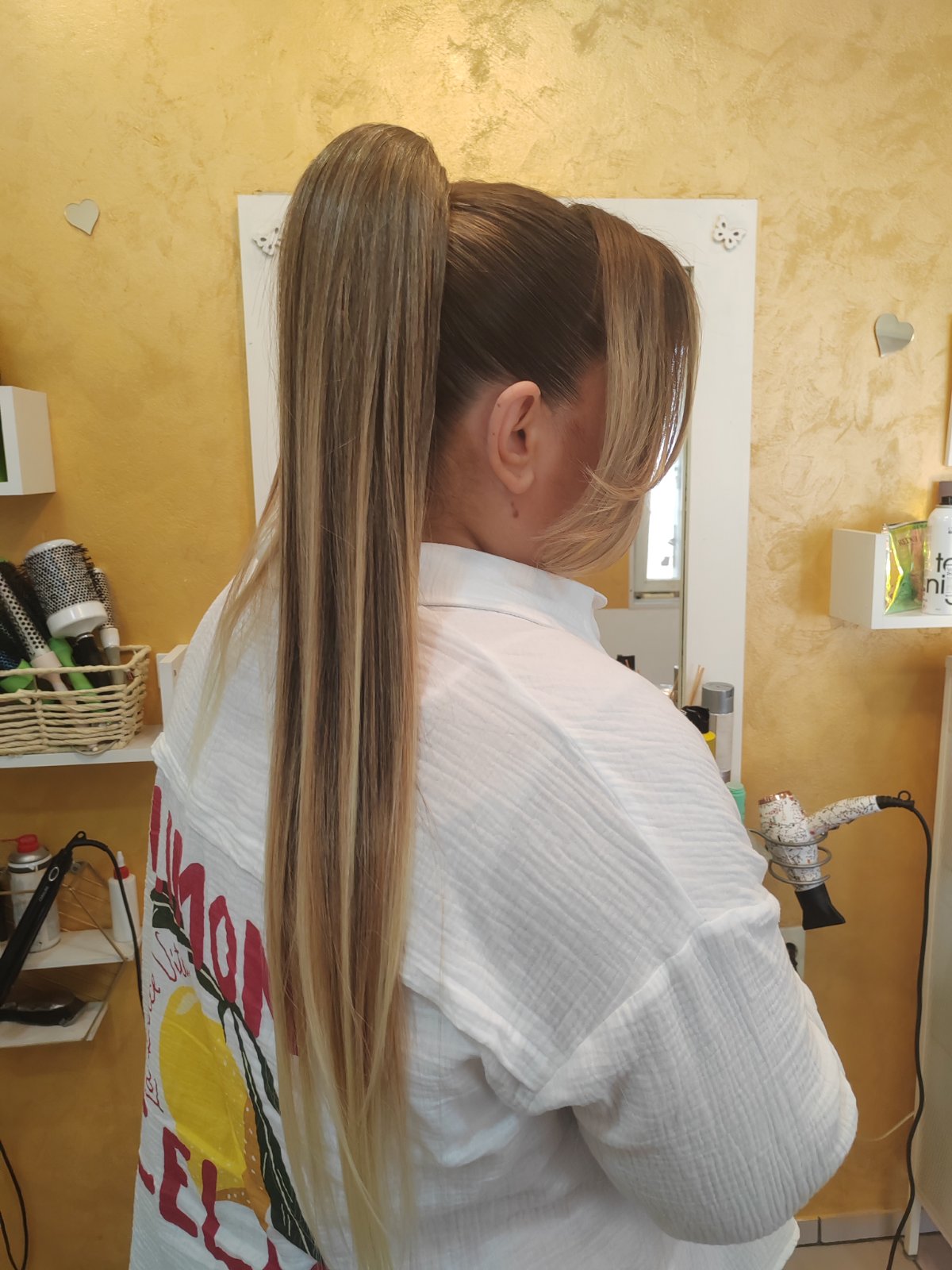 Smeđe Plava Ombre │Ravna │75cm │Rep na mrežicu photo review