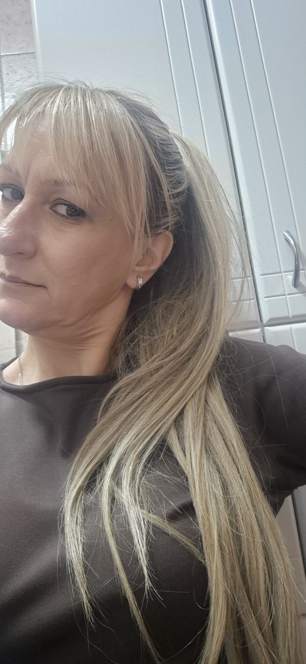 Svetlo smeđa s pamenovima │ Ravna │ 75cm │ Rep na mrežicu photo review