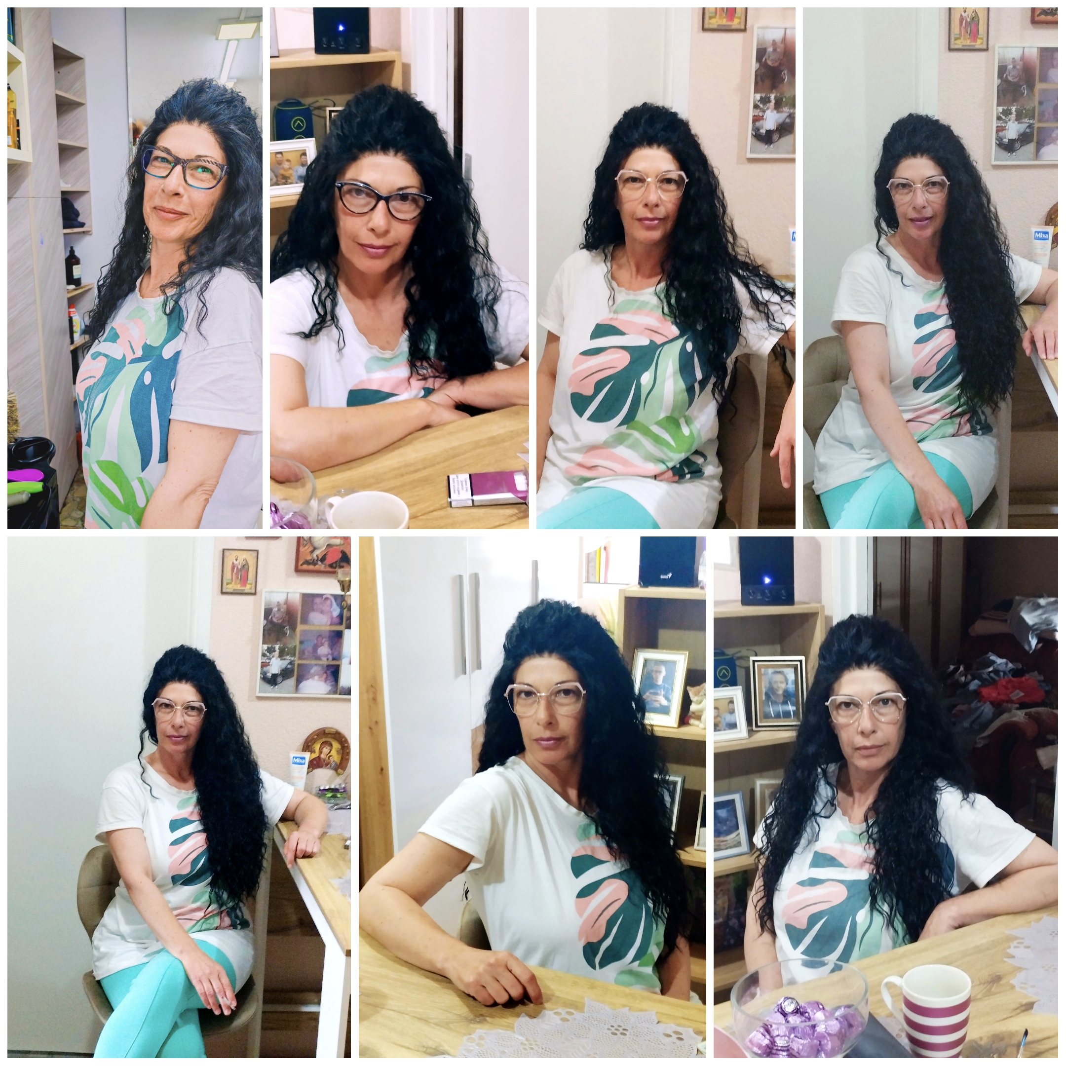 Front Lace Premium Perika - PR6 Shakira crna photo review
