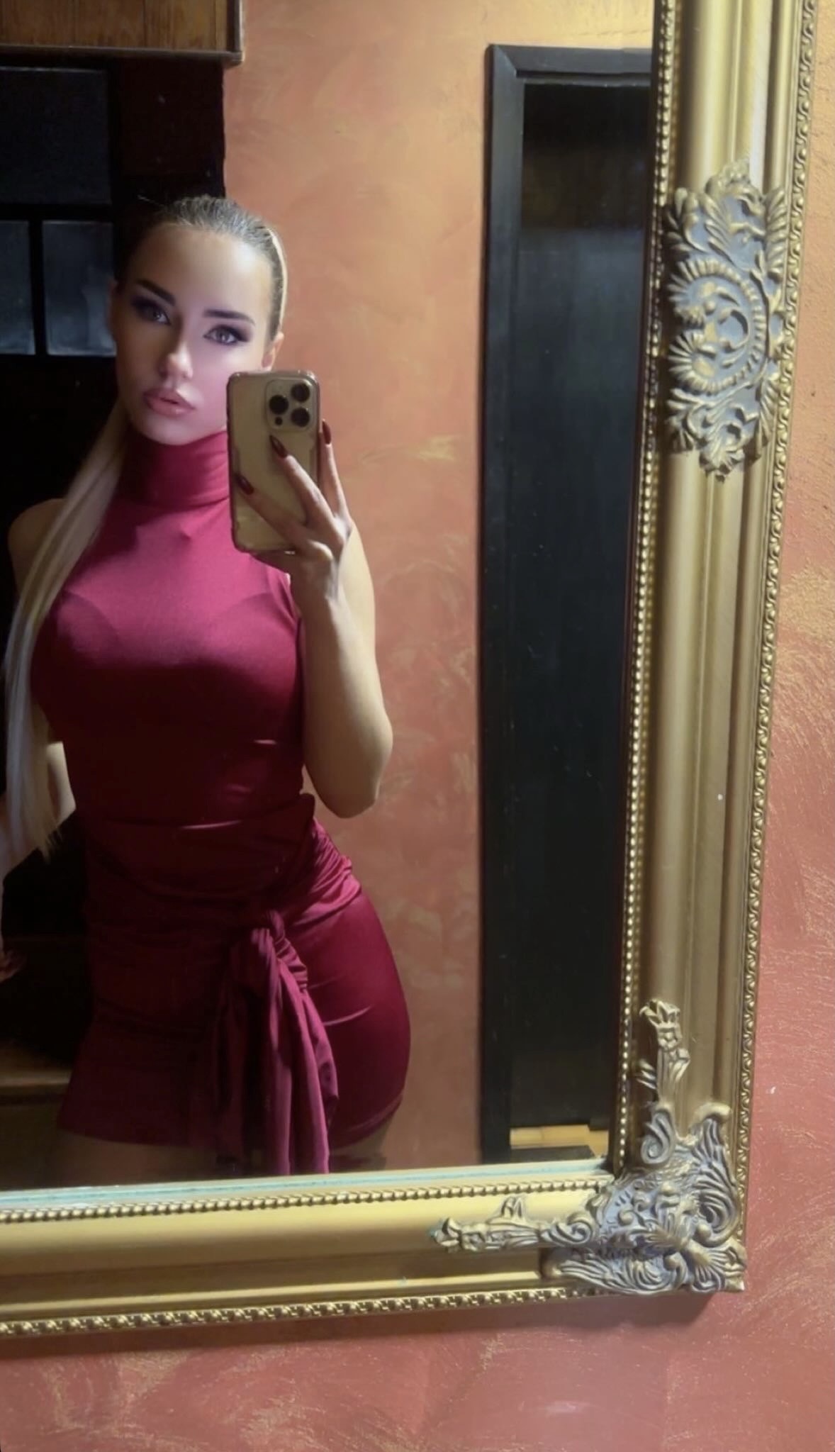 Šampanjac / Srednje Plavi Ombre │Ravna │75cm │Rep na mrežicu photo review