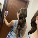 Smeđa Ombre │Opuštena Kovrča │80cm │Rep na mrežicu photo review