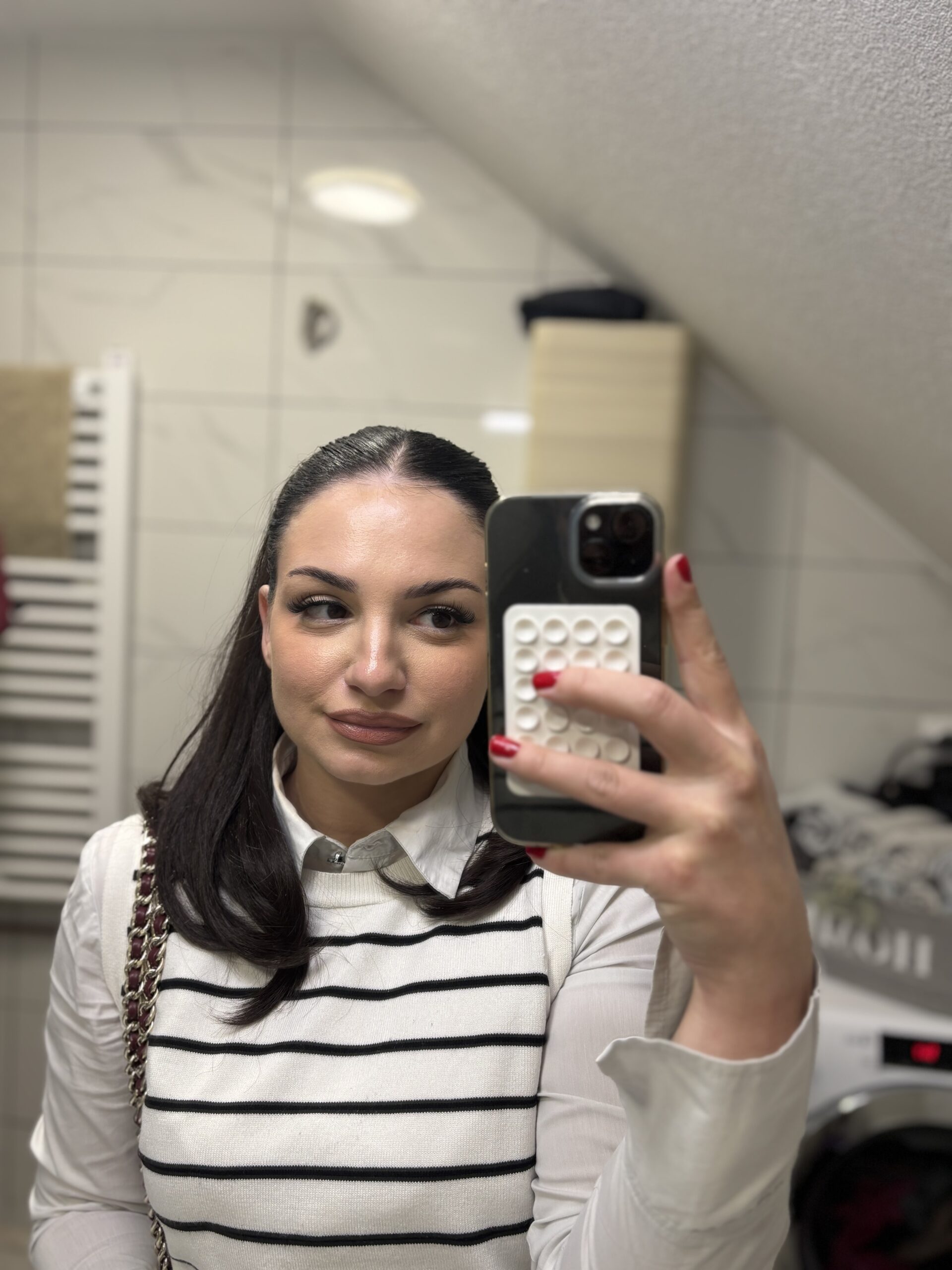 Tamno Smeđa │ Ariana │ 40cm │ Rep na mrežicu photo review