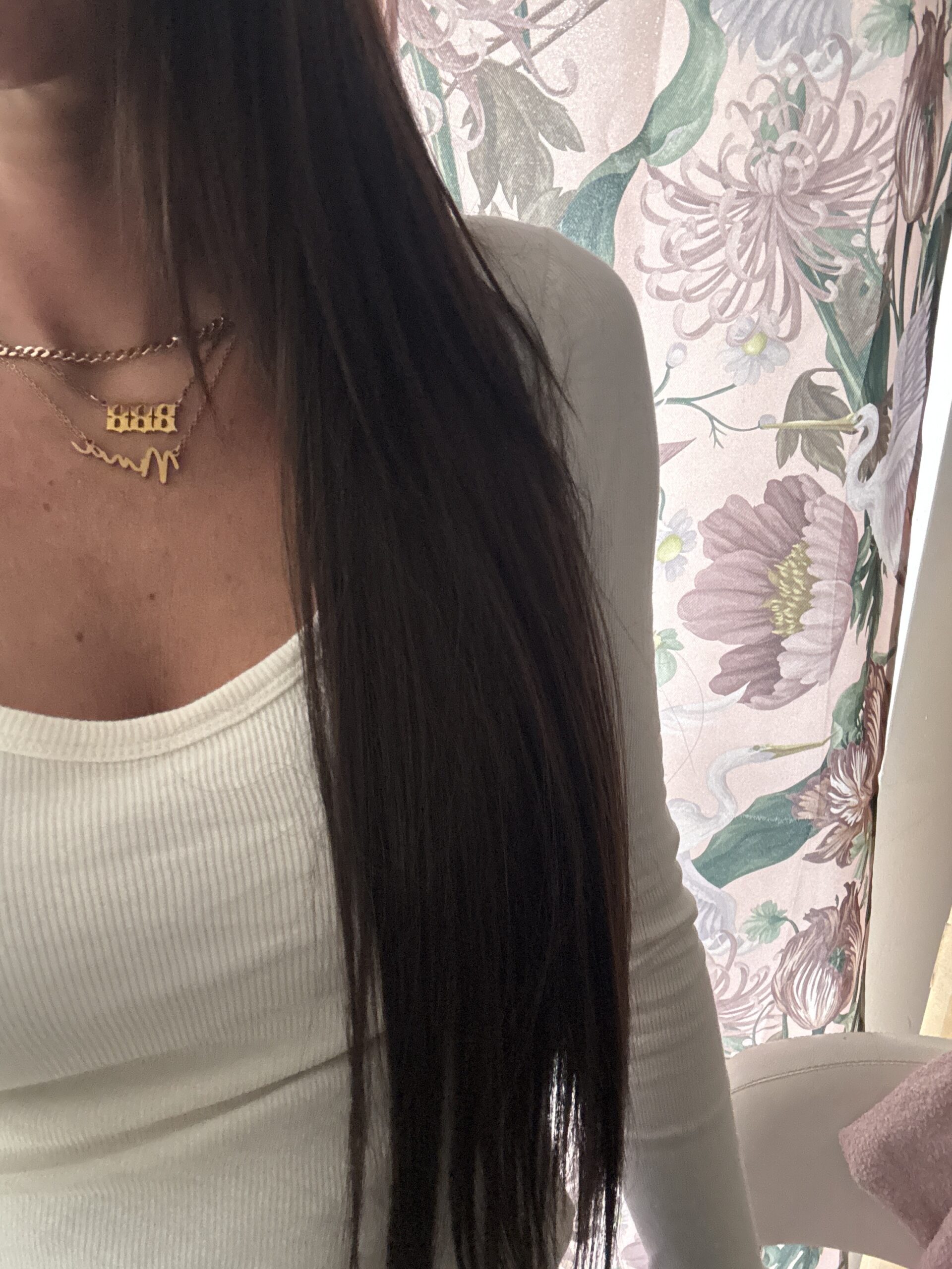 Smeđa │Ravna │60cm │Ekstenzije na klipse / češljiće photo review