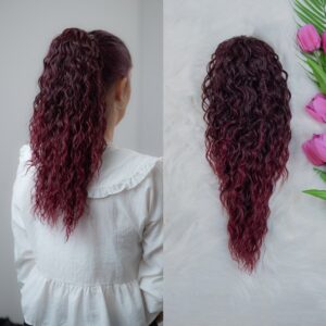 Mahagoni │ Afro │ 50cm │ rep na mrežicu