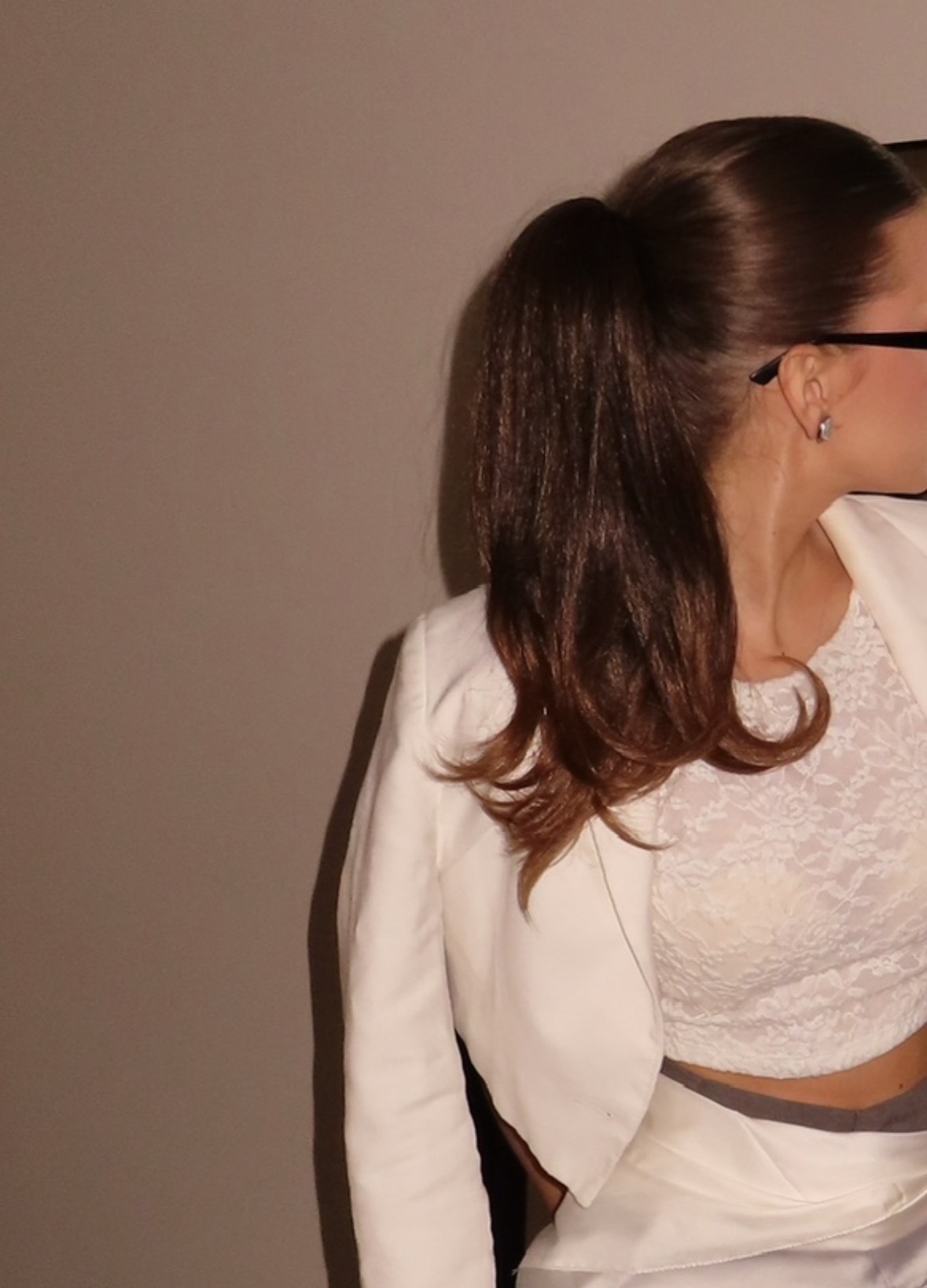 Smeđa Ombre │ Ariana │ 40cm │ Rep na mrežicu photo review