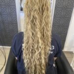 Svetlo Smeđa s pramenovima │ Afro │ 80cm │ Rep na mrežicu photo review