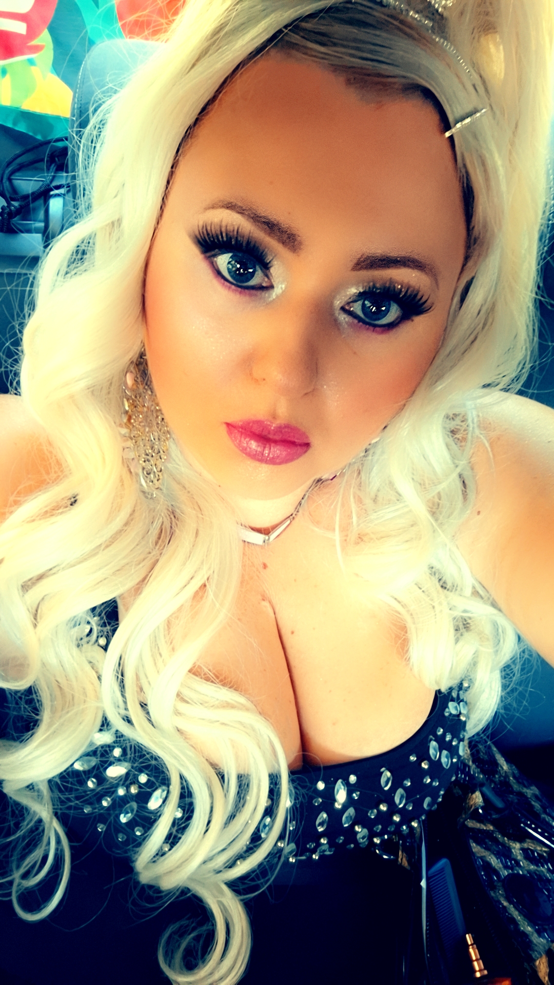 Platinum │ Opuštena kovrča │ 80cm │ Rep na mrežicu photo review