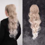 Platinum Plava Ombre │ Opuštena k. │ 80cm │ Rep na mrežicu
