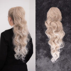 Platinum Plava Ombre │ Opuštena k. │ 80cm │ Rep na mrežicu
