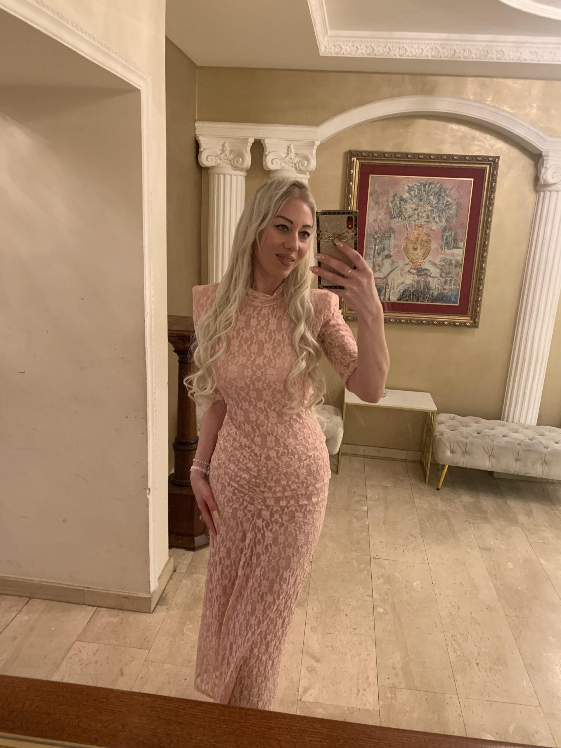 Platinum │Opuštena kovrča │65cm │Ekstenzije na klipse photo review