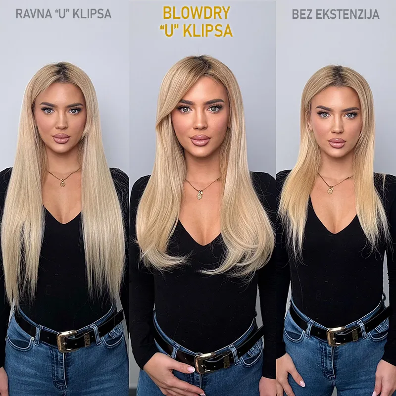 Blowdry u klipse – kolekcija