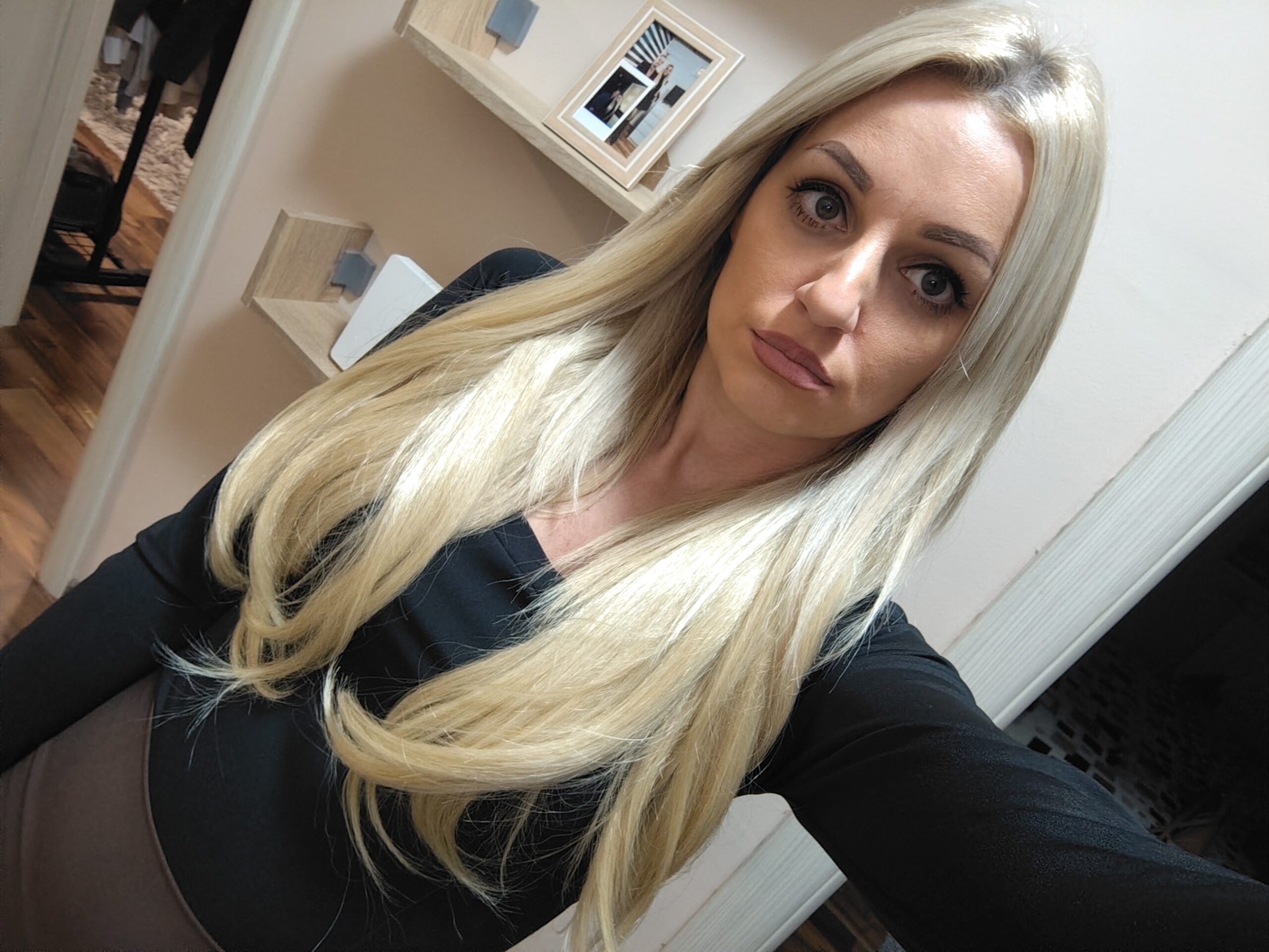 Šampanjac / Srednje plava │Blowdry U Klipse photo review