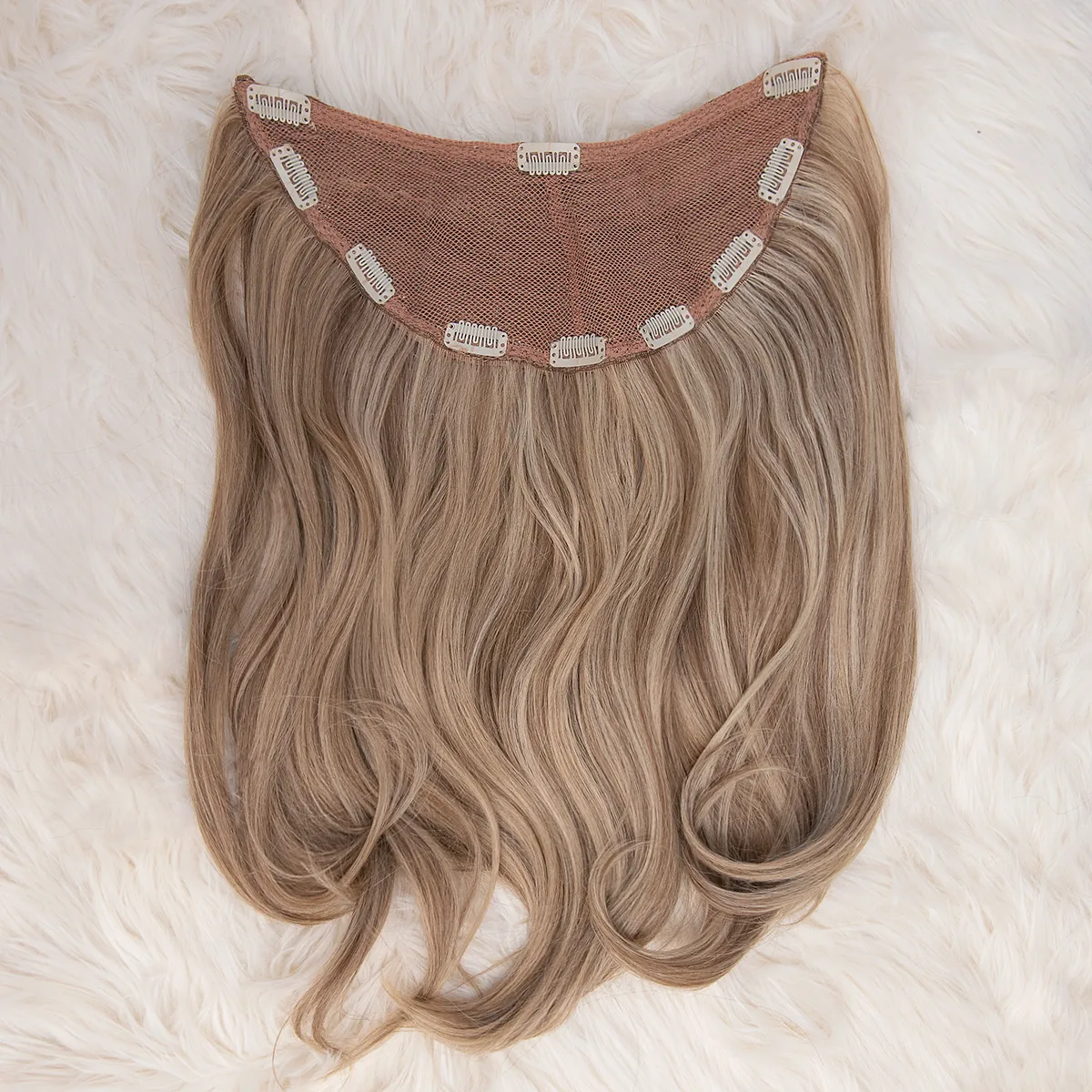 Svetlo smeđa s pramenovima │Blowdry U Klipse