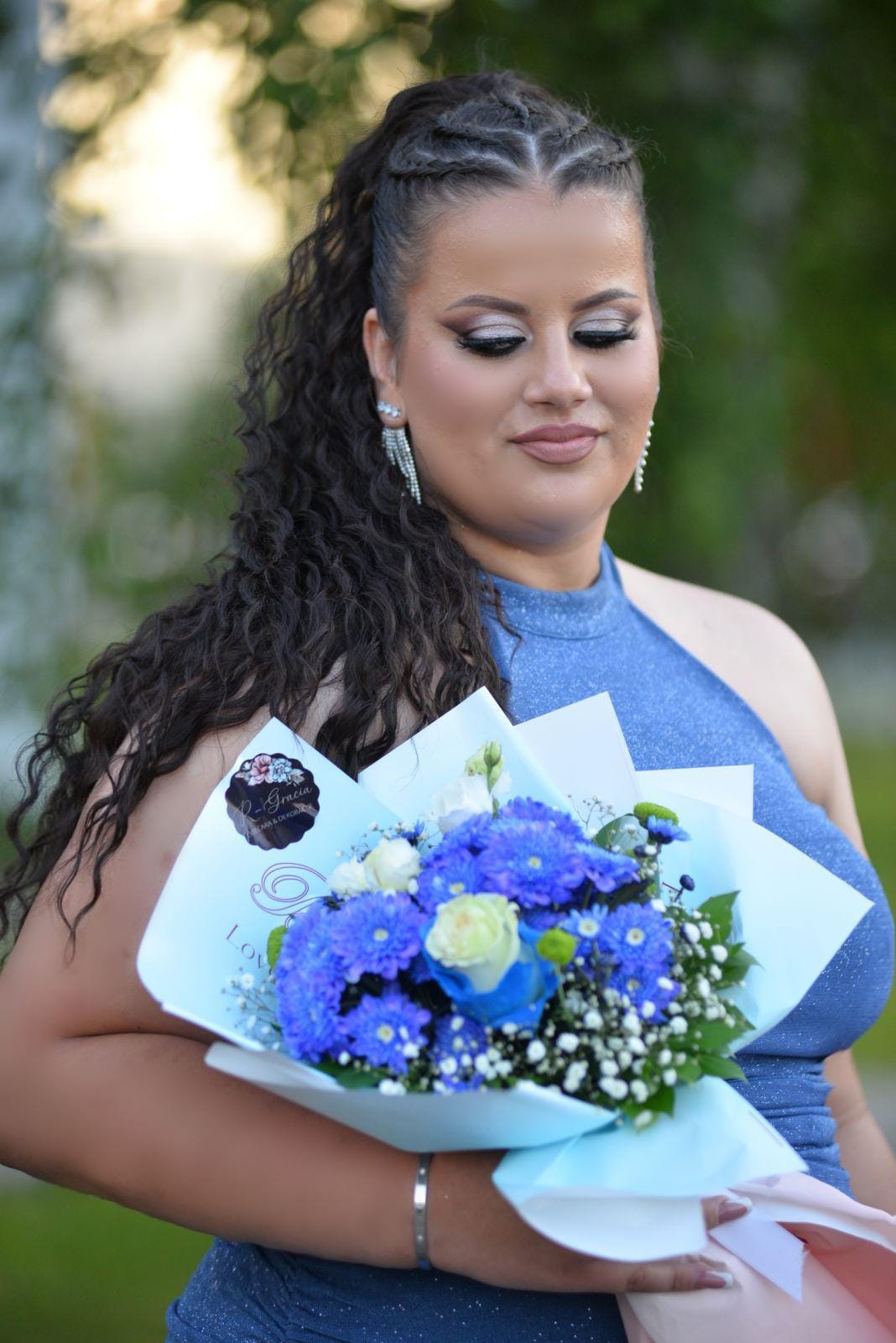 Tamno Smeđa │ Afro │ 80cm │ Rep na mrežicu photo review