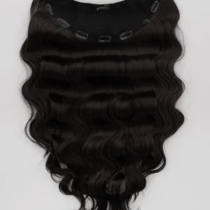 Crna │Glam Waves U Klipse